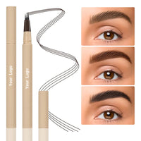 Private Label 4-Fork-Tip Eyebrow Pen
