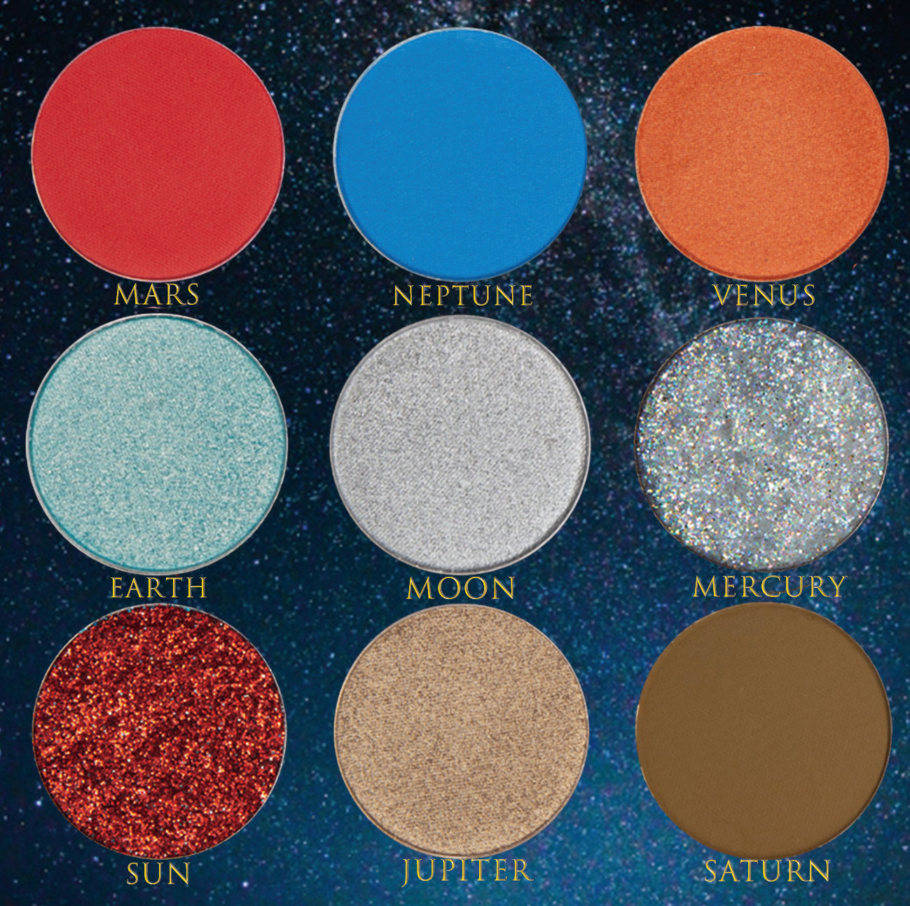galaxy eyeshadow palette