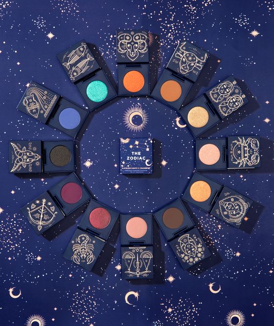 Zodiac sign eyeshadow