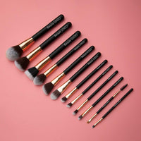 Vegan makeup brushes (Rose Gold) - Makeup Palette Pro