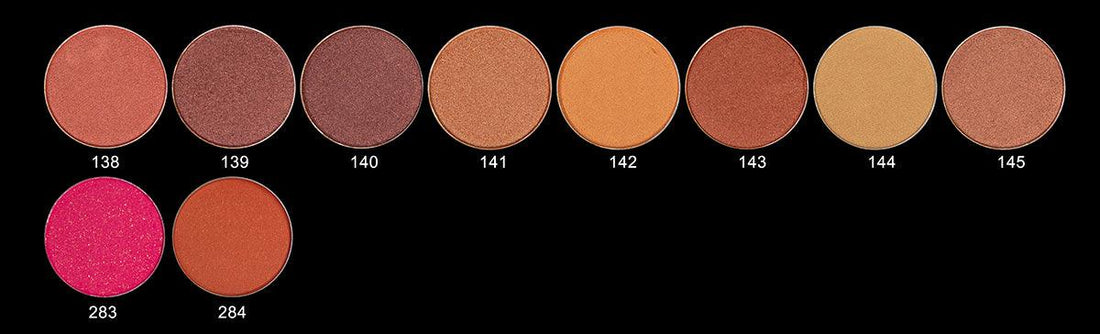 Normal Eyeshadow Sample Pack (163 colors) - Makeup Palette Pro