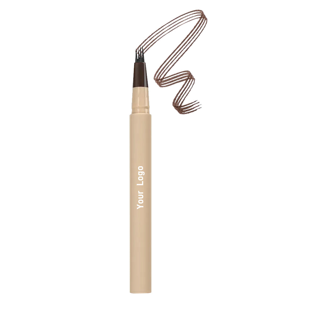 Private Label 4-Fork-Tip Eyebrow Pen