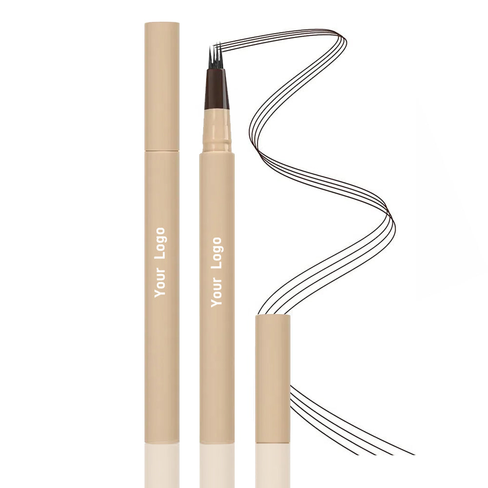 Private Label 4-Fork-Tip Eyebrow Pen