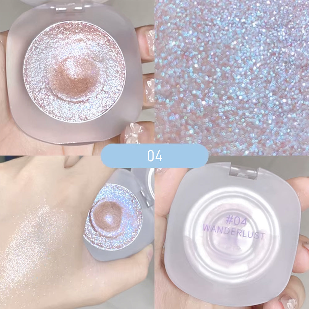 Private Label Glitter Highlighter Compact