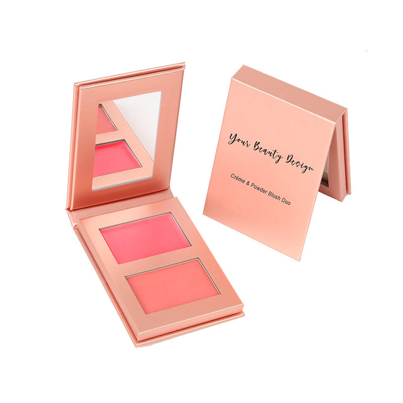Crème & Powder Blush Duo (Rose Gold)