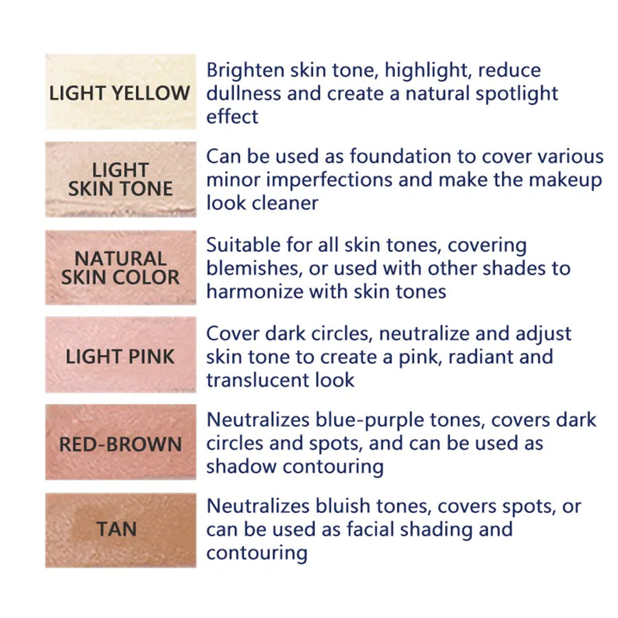 Private Label Color Correct Palette