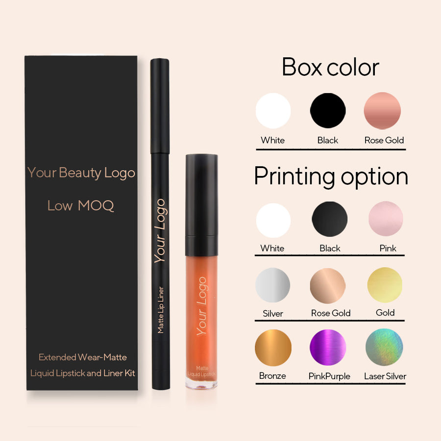Lip Kit (Matte Liquid Lipstick + Lip Liner)