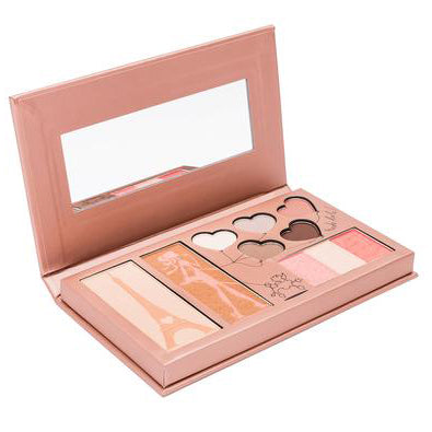 Palette with different shape pans inside