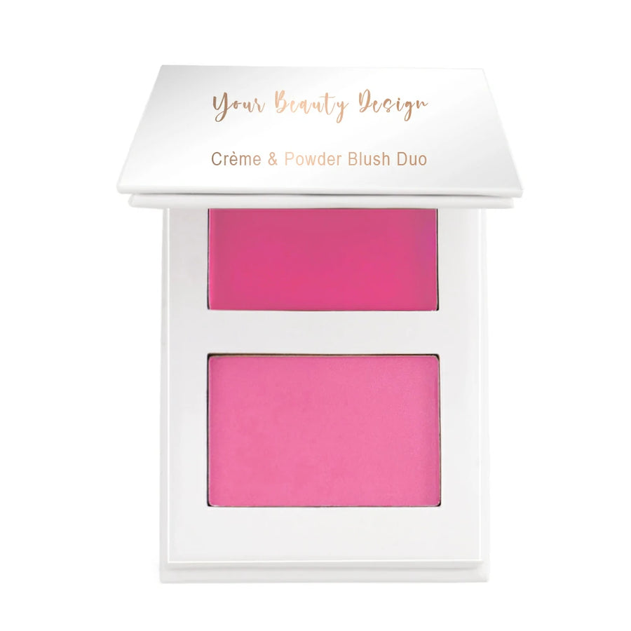 Private Label Crème & Powder Blush Duo
