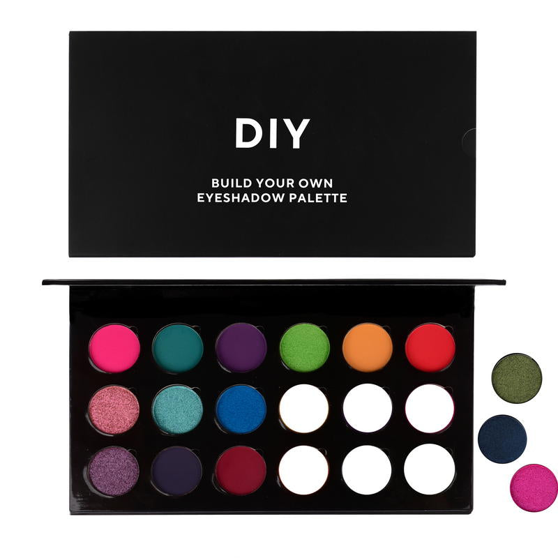 Build Your Own Eyeshadow Palette 18 Shades Makeup Palette Pro