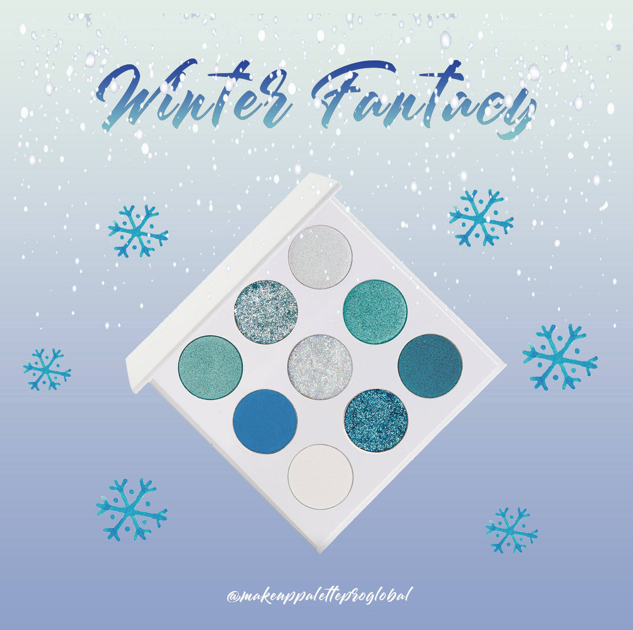 Winter eyeshadow palette
