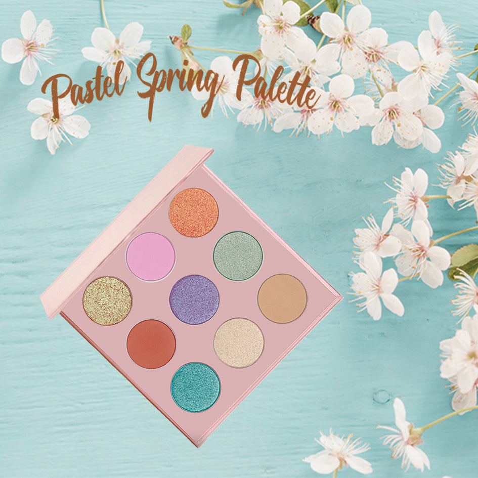 Spring eyeshadow
