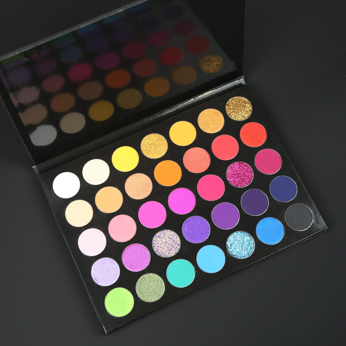 Colorful 35 Pans Pro Eyeshadow Palette (2 types) - Makeup Palette Pro