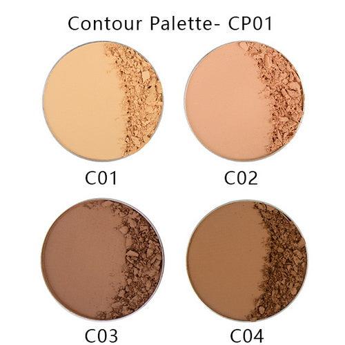 Professional 4 Shades Foundation Palette