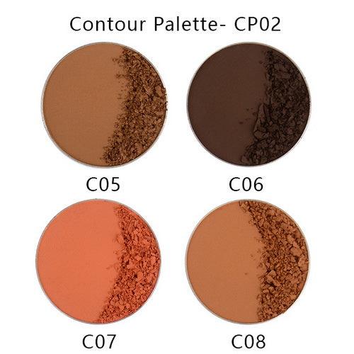Contour Palette( 4 shades) - Makeup Palette Pro