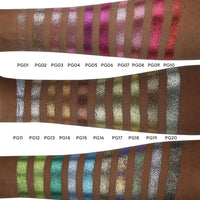 Pressed Glitter Sample Pack - Makeup Palette Pro