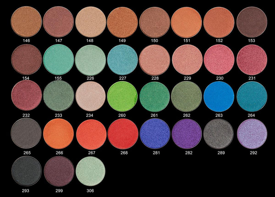 Eyeshadow Sample Pack (All 218 colors) - Makeup Palette Pro